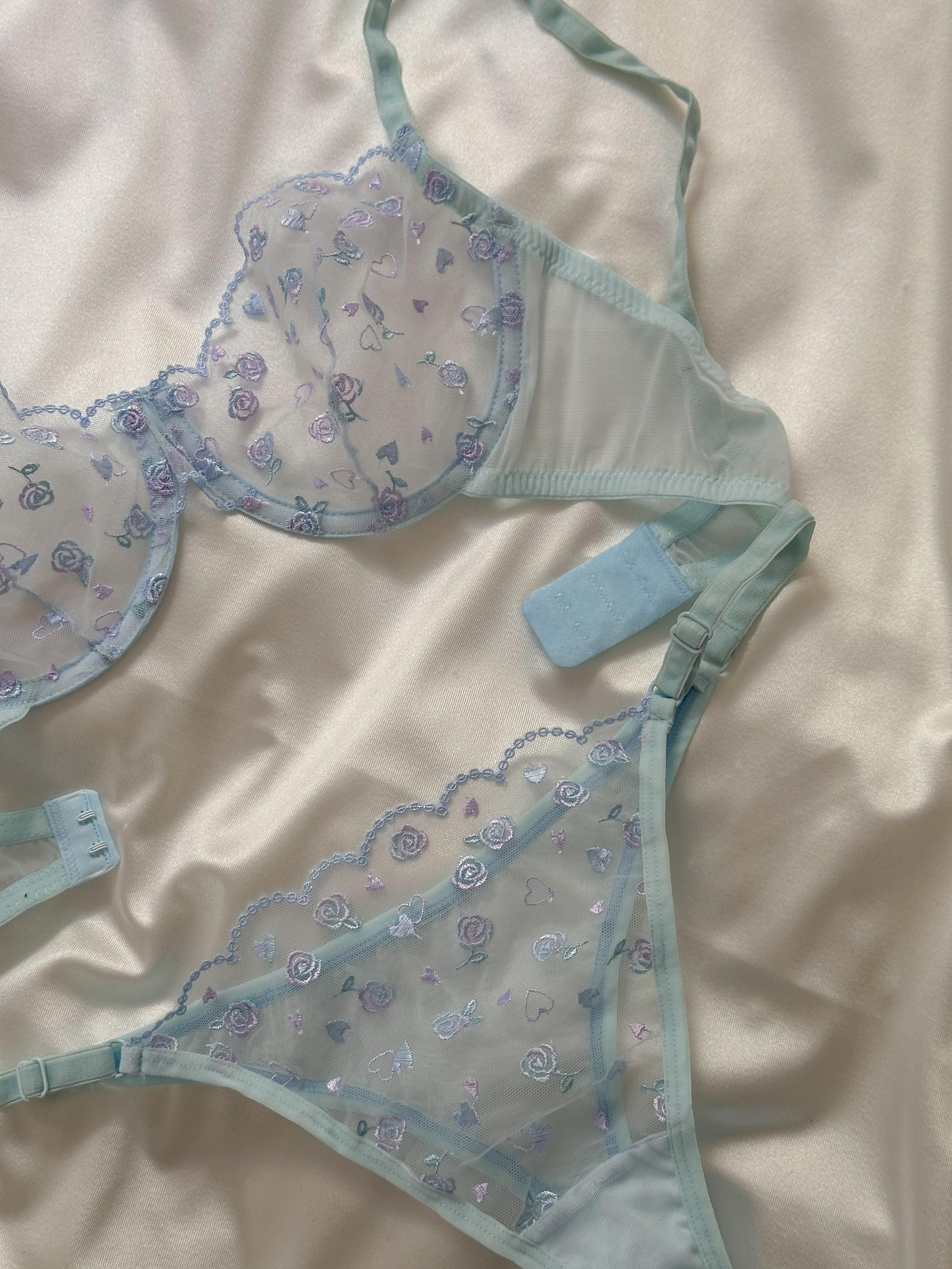 Magic Blue Bra Set