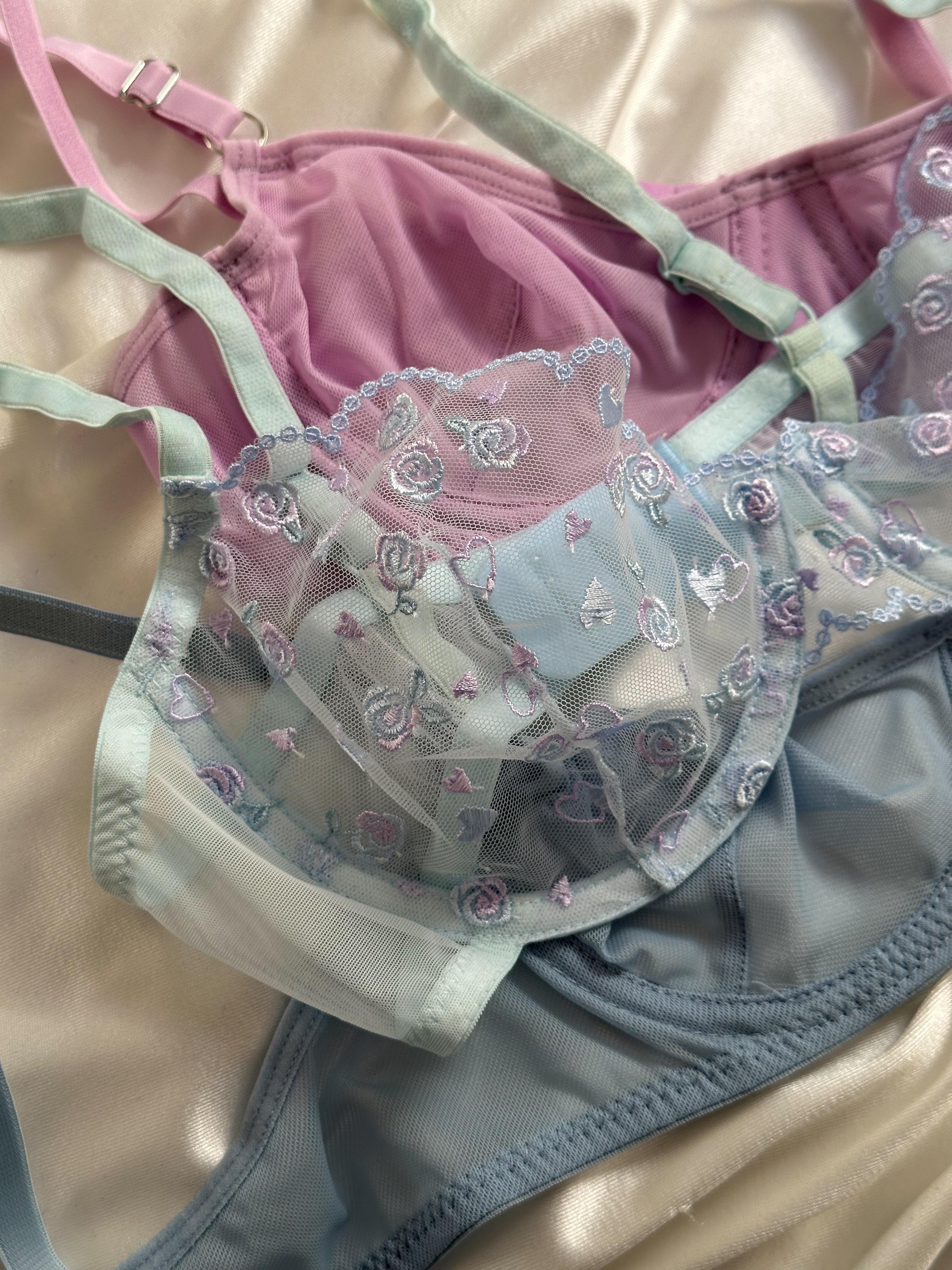 Magic Blue Bra Set