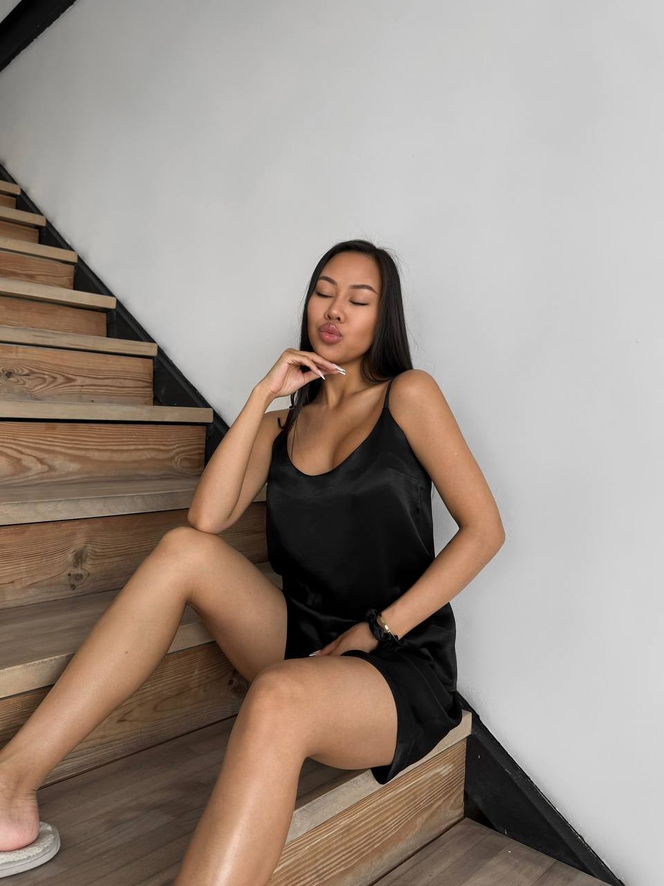 Pearla Siyah Pijama