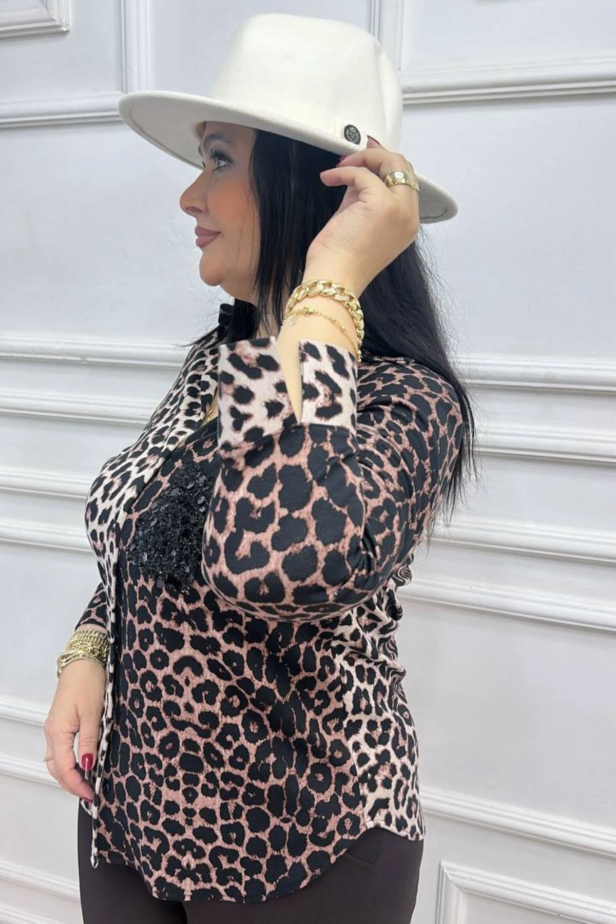 Lux Kalite Büyük Beden Gömlek