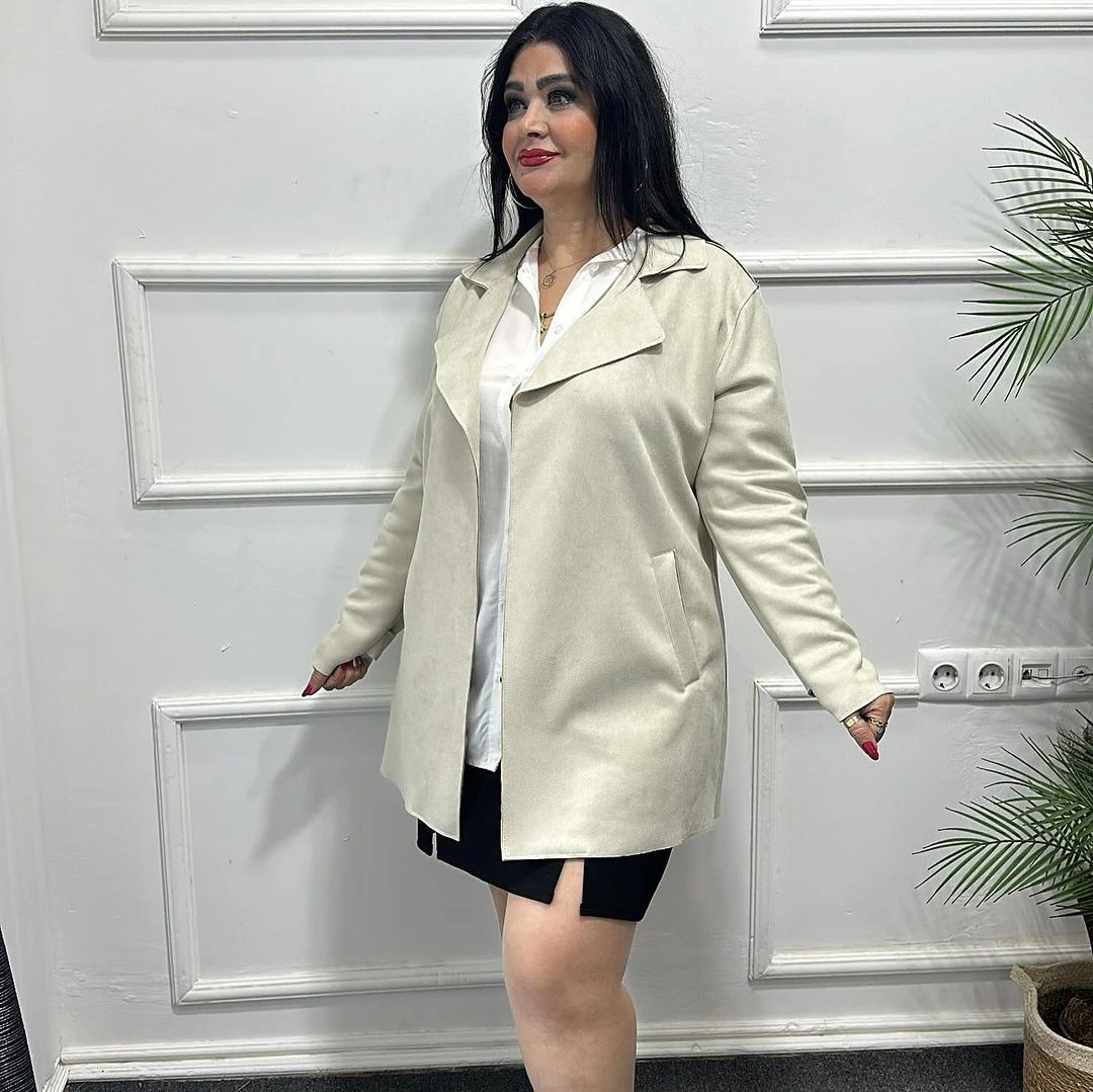 Süet Blazer Ceket