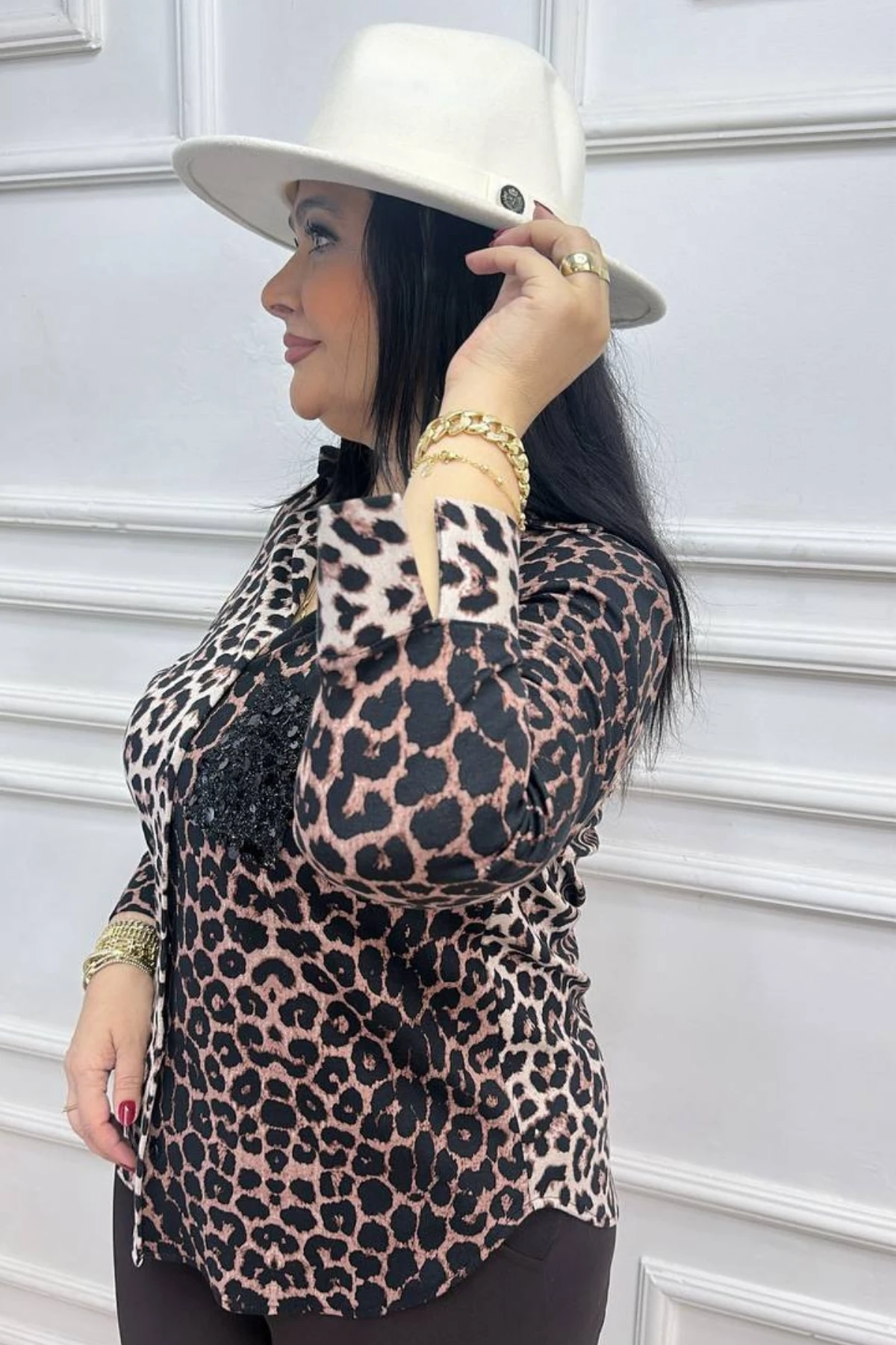 Lux Kalite Büyük Beden Gömlek