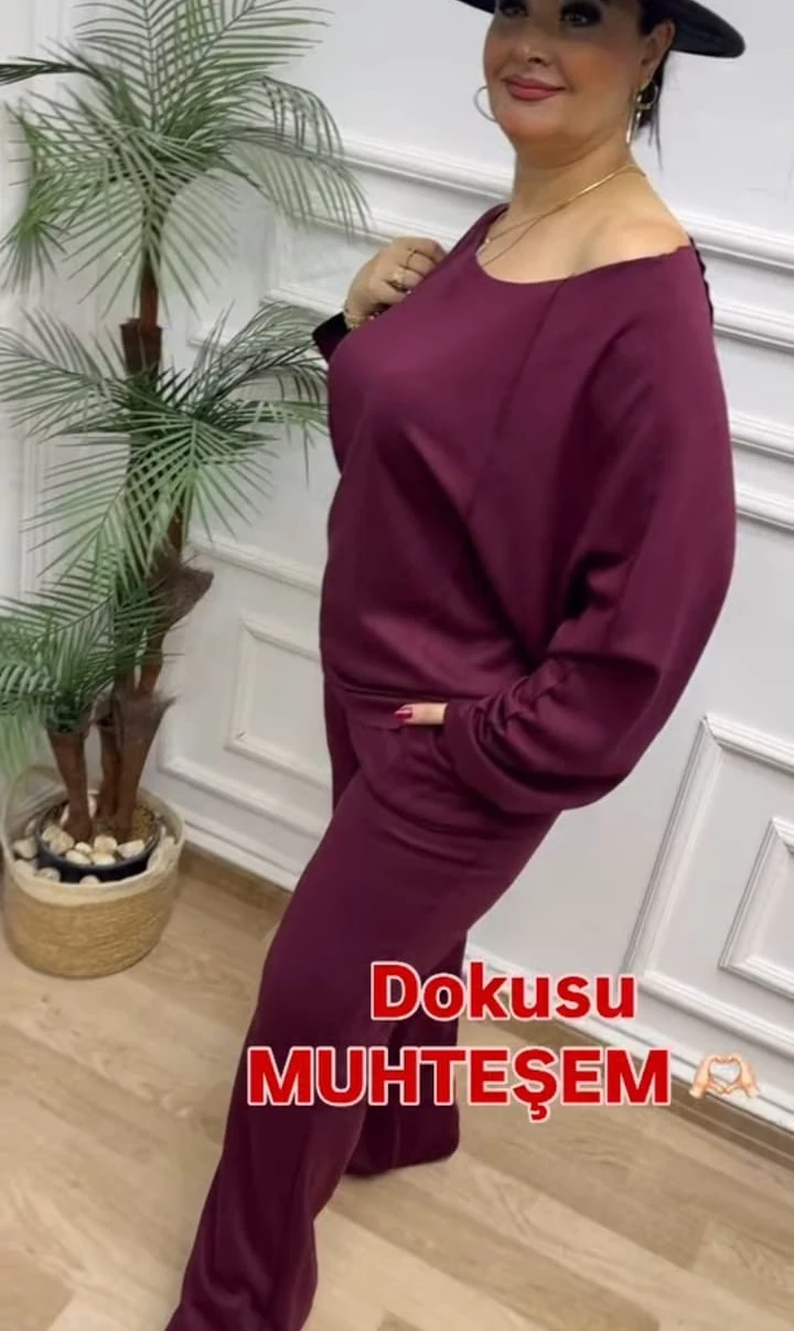 Oysho Zarif Takım - Bordo