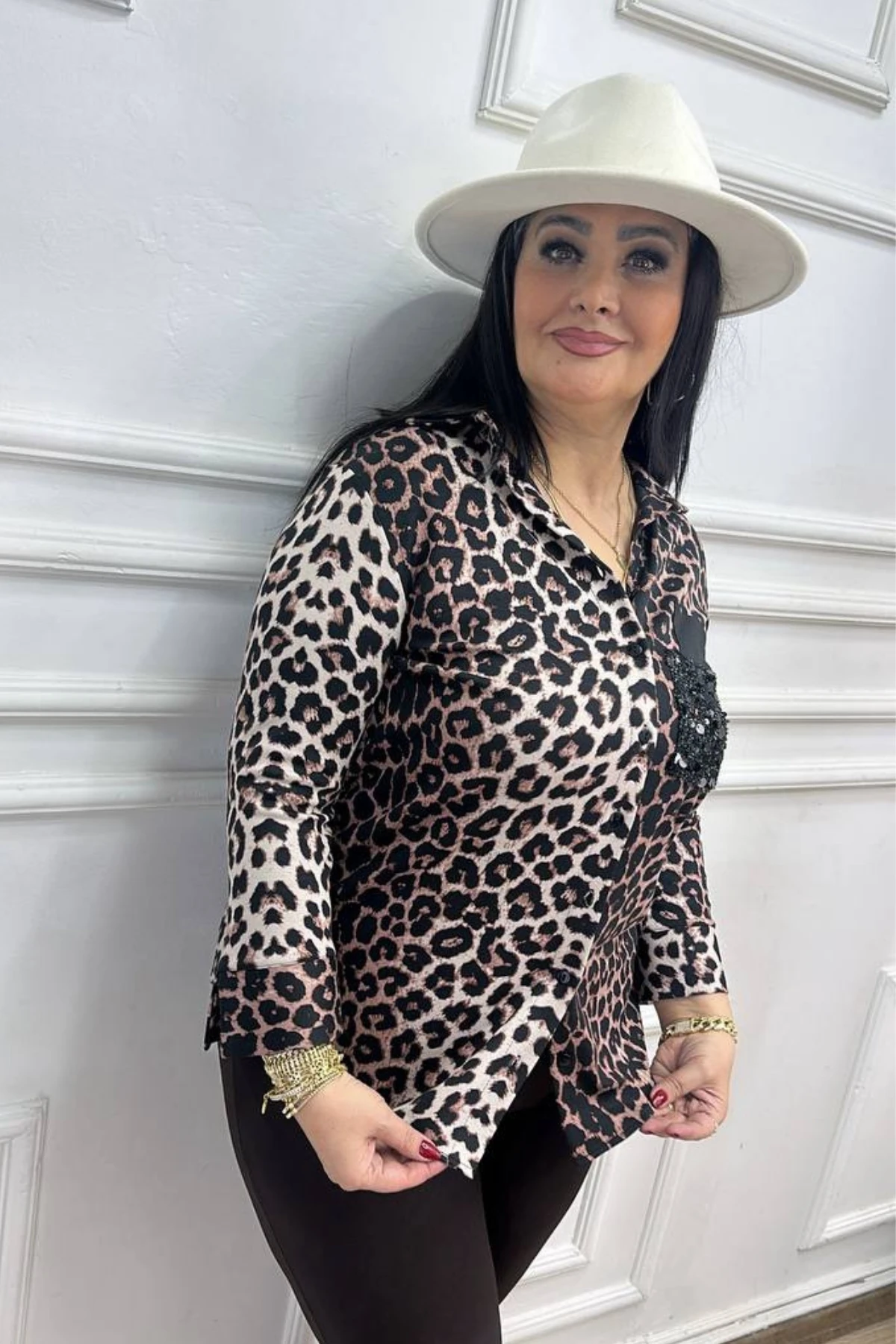 Lux Kalite Büyük Beden Gömlek