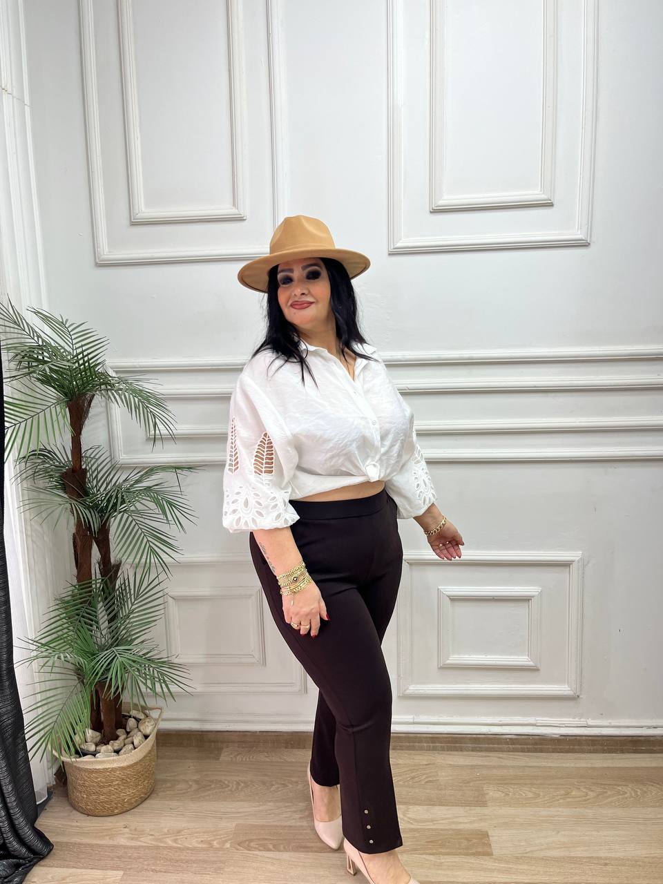 Orijinal Pamuklu Gömlek - Beyaz