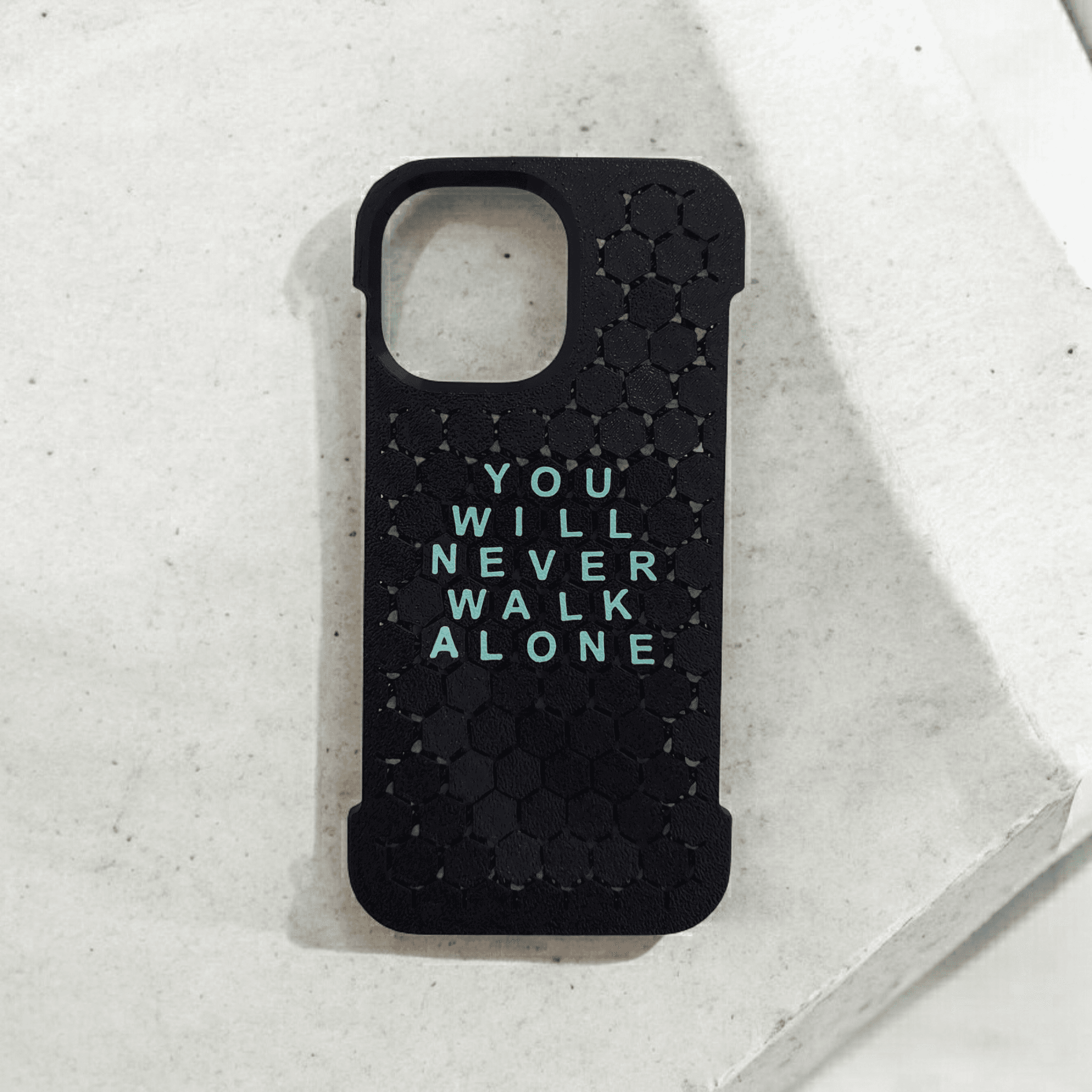 iPhone 14 Pro Telefon Kılıfı / You Will Never Walk Alone