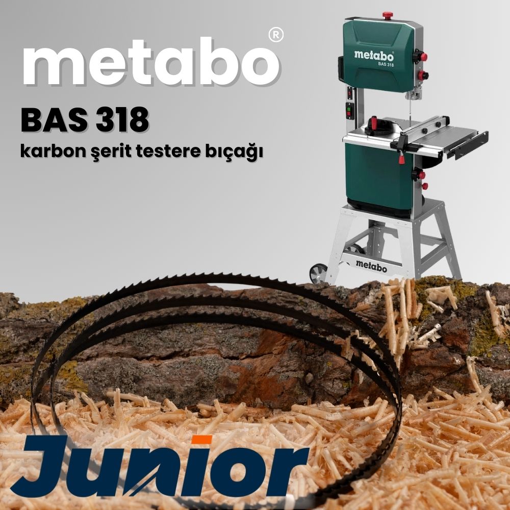 Metabo Bas 318 Karbon Şerit Testere Bıçağı (2240mm)