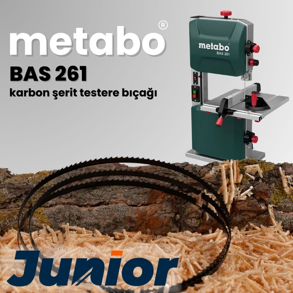 Metabo Bas261 Karbon Şerit Testere Bıçağı (1712mm)
