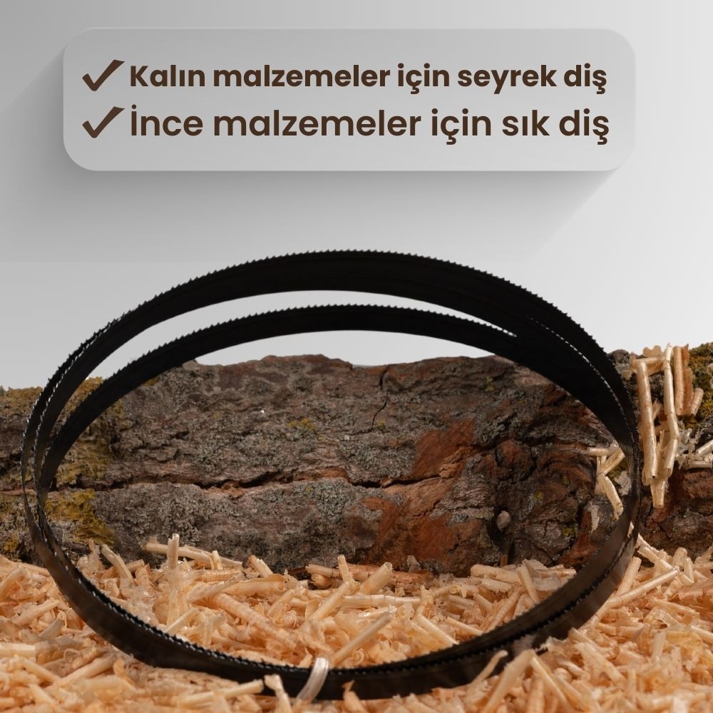 Scheppach Basa 3 Karbon Şerit Testere Bıçağı (2360mm)