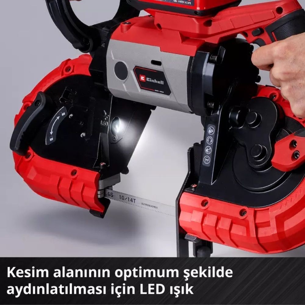 Einhell TE-MB 18/127 U Li-Solo Akülü Şerit Testere