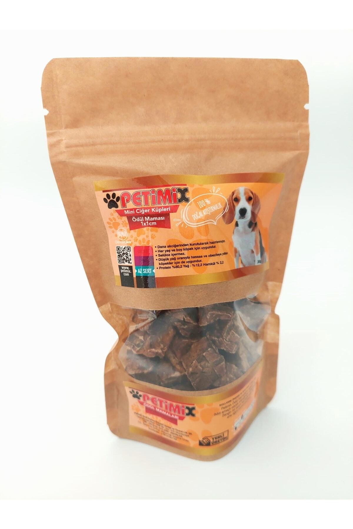 Mini Ciğer Küpleri 30g Köpek Ödül Maması