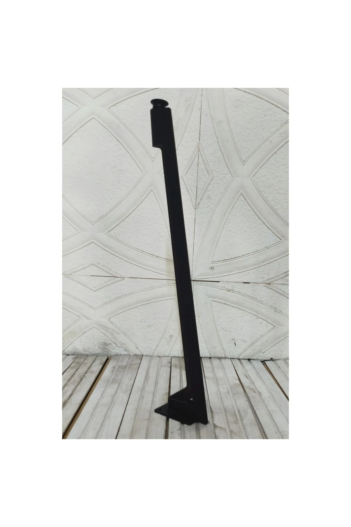 Tekli Dekoratif Metal Firkete Sehpa Ayağı (52 Cm Yükseklik)