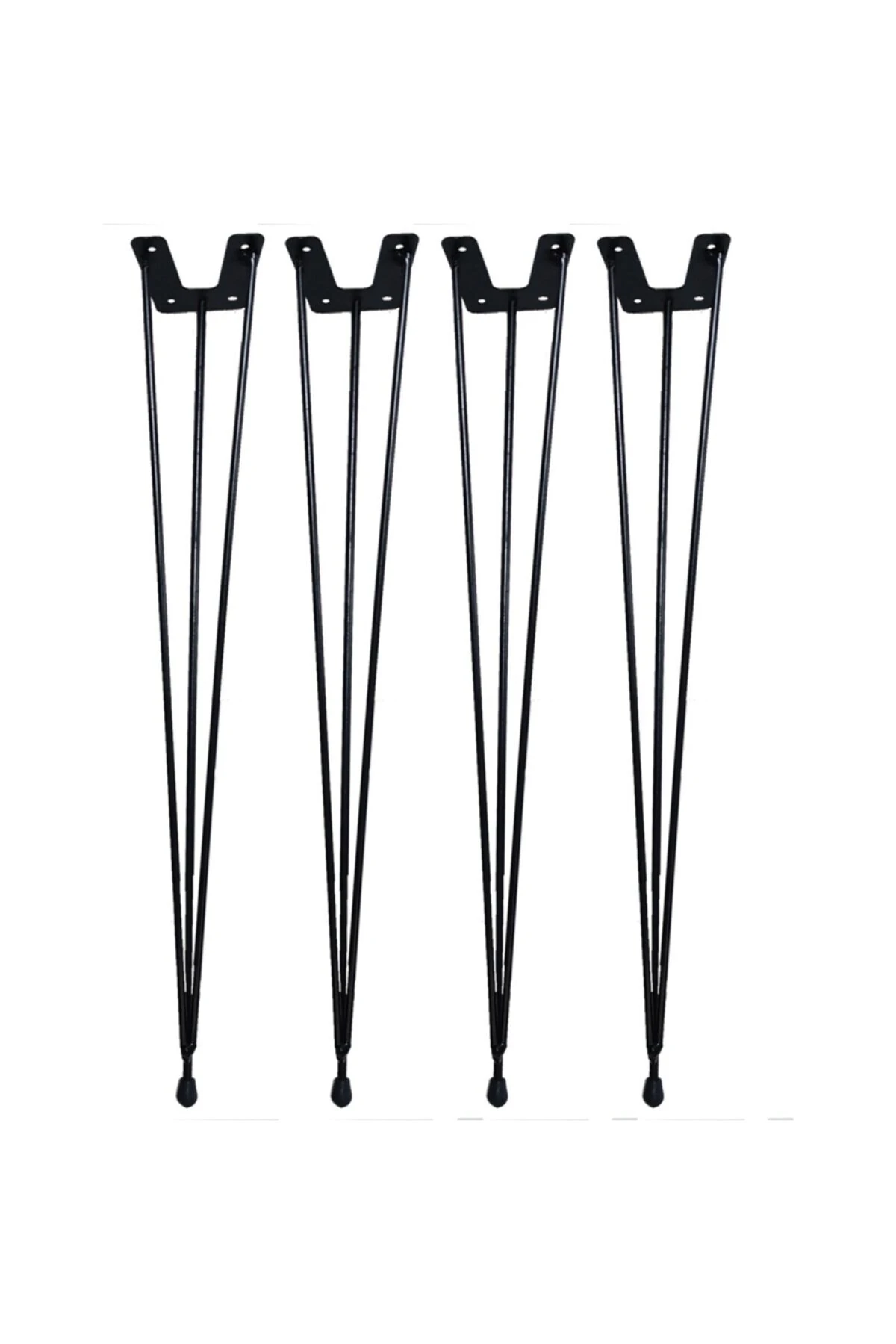 Firkete Tel Sehpa Ayağı Tekli (54 CM)