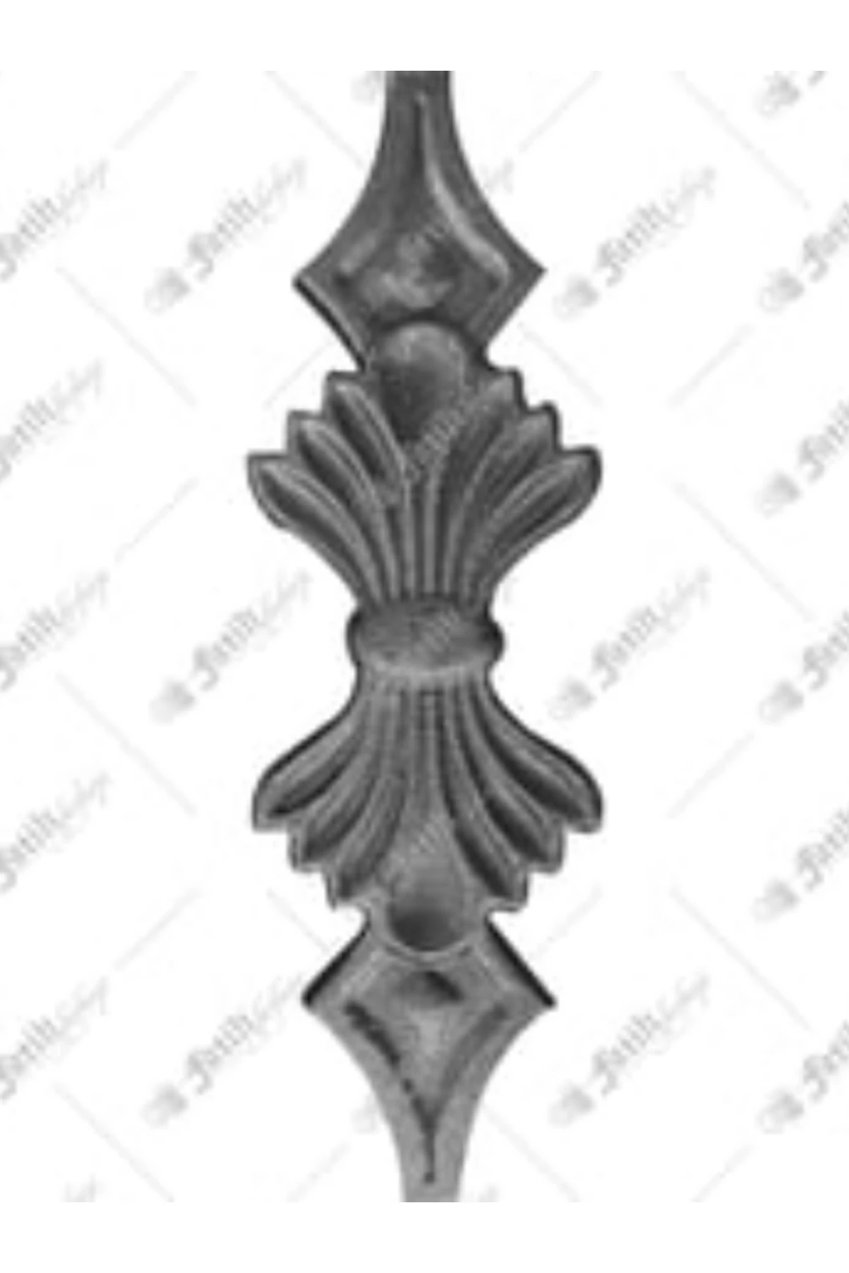 Ferforje 10 Adet Orta Dövme Balkon & Duvar Korkuluğu