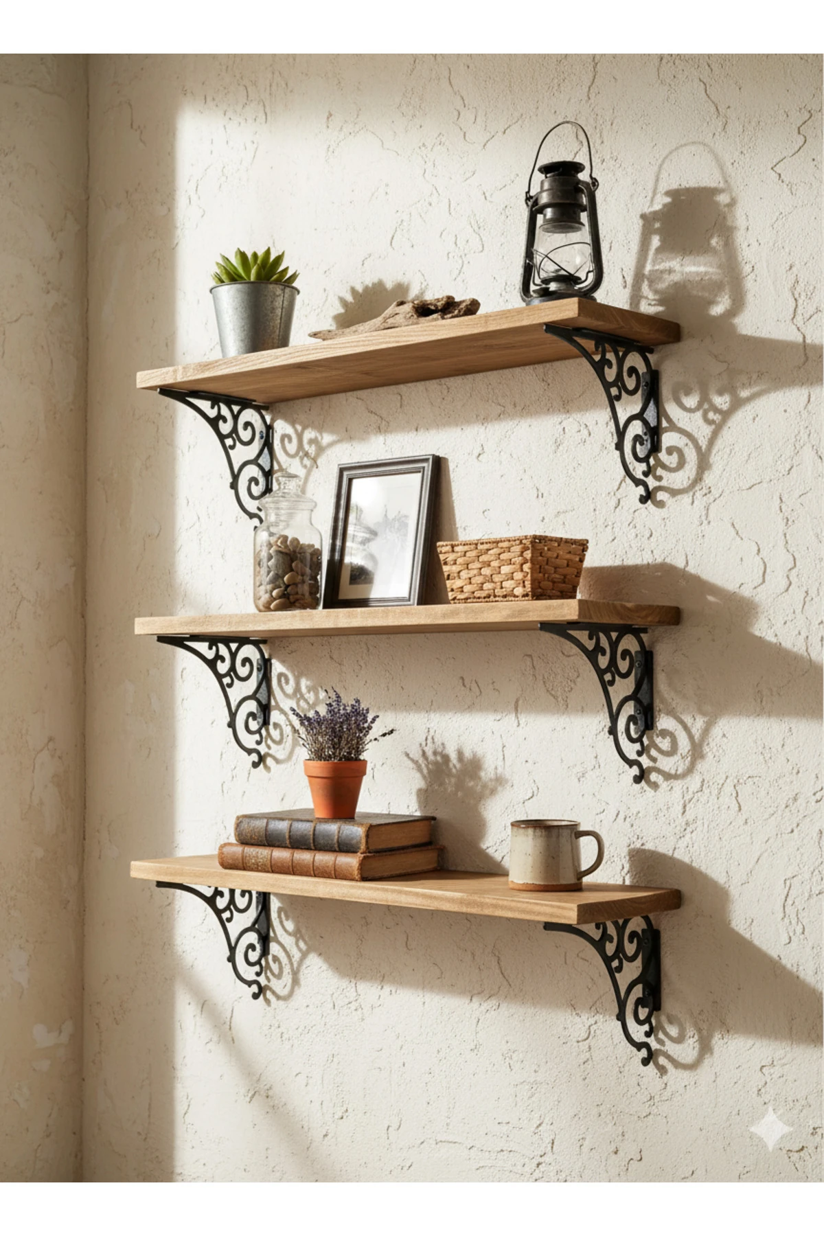 Metal Raf Ayağı - 4'lü Set