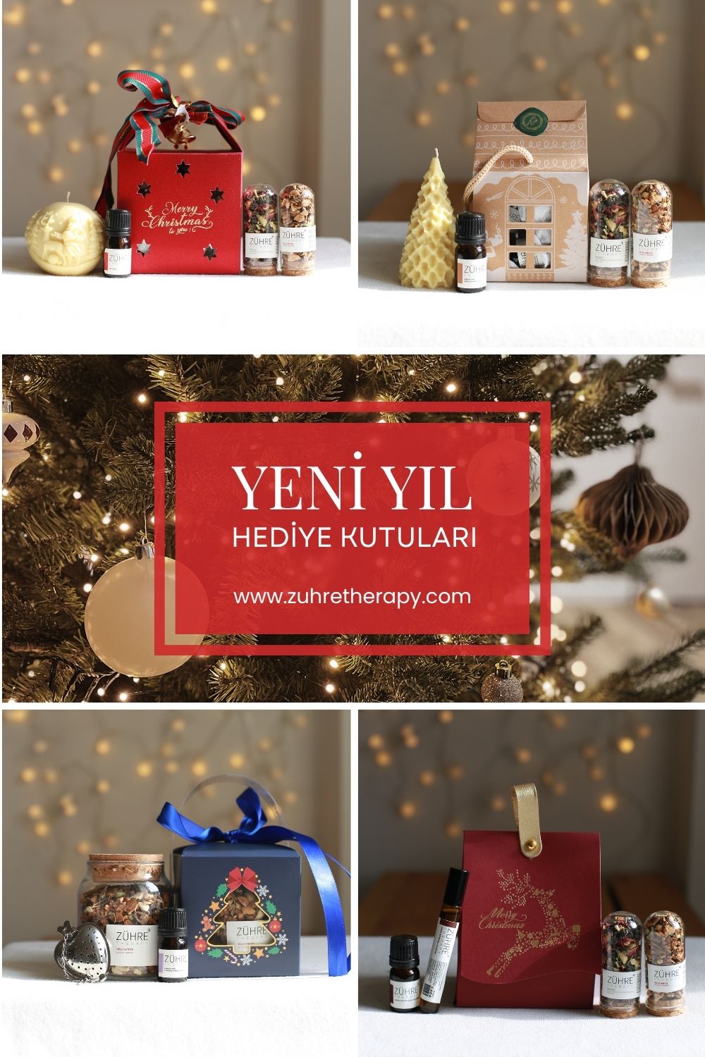 YENİ YIL AROMATERAPİ & ÇAY SETİ