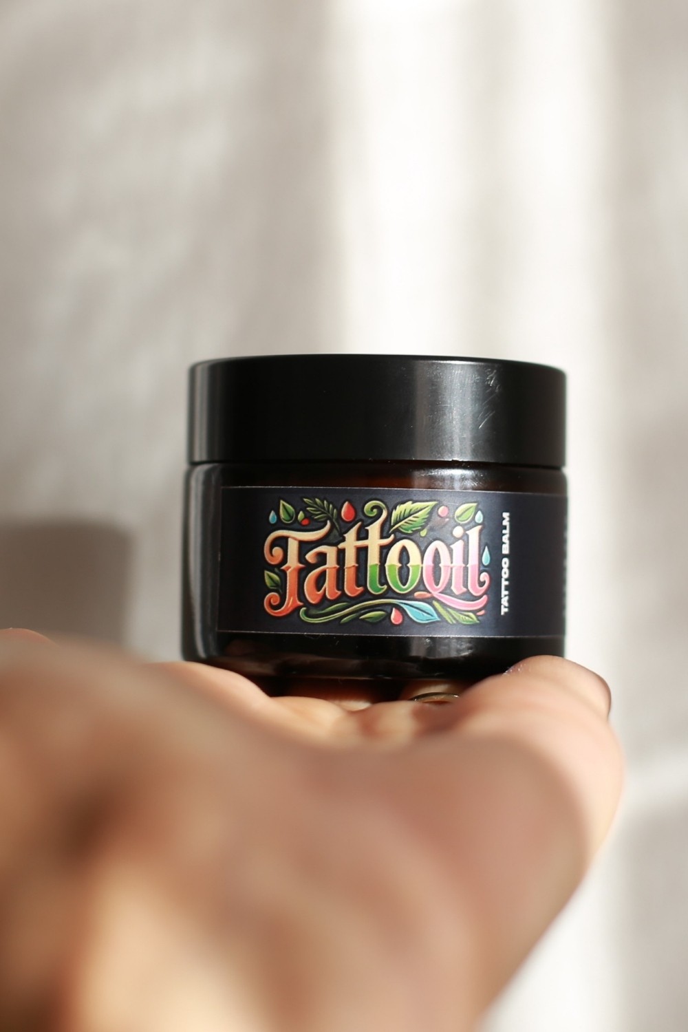 Tattooil Doğal Dövme Bakım Kremi | Jojoba, Shea & Lavanta Yağlı Formül
