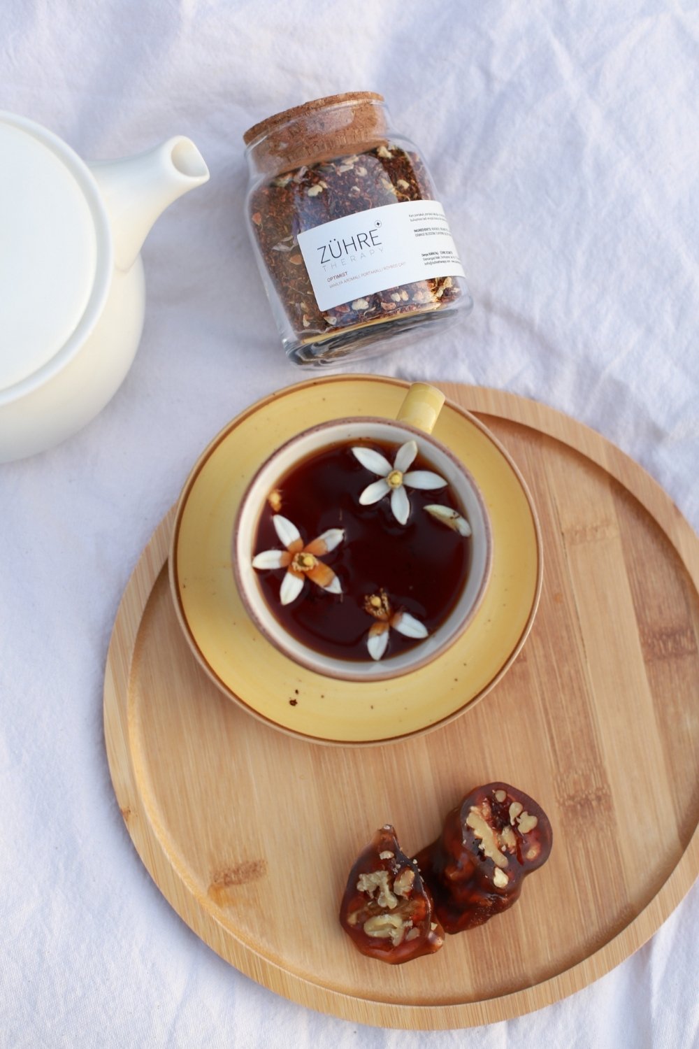 Optimist Rooibos Bitki Çayı – Vanilya ve Portakal Aromalı | Zühre Therapy