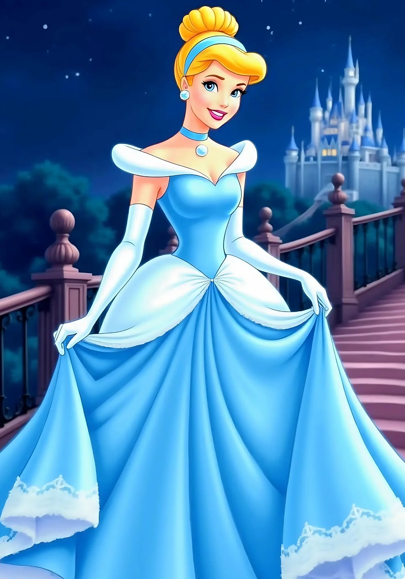 Sayılarla Boyama Seti Kasnağa Gerili Sindirella–Gece Büyüsü