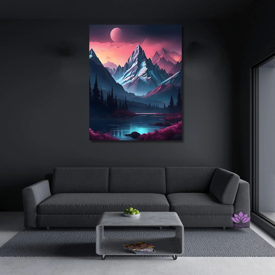 Sayılarla Boyama Seti-Manzara:  Metterhorn