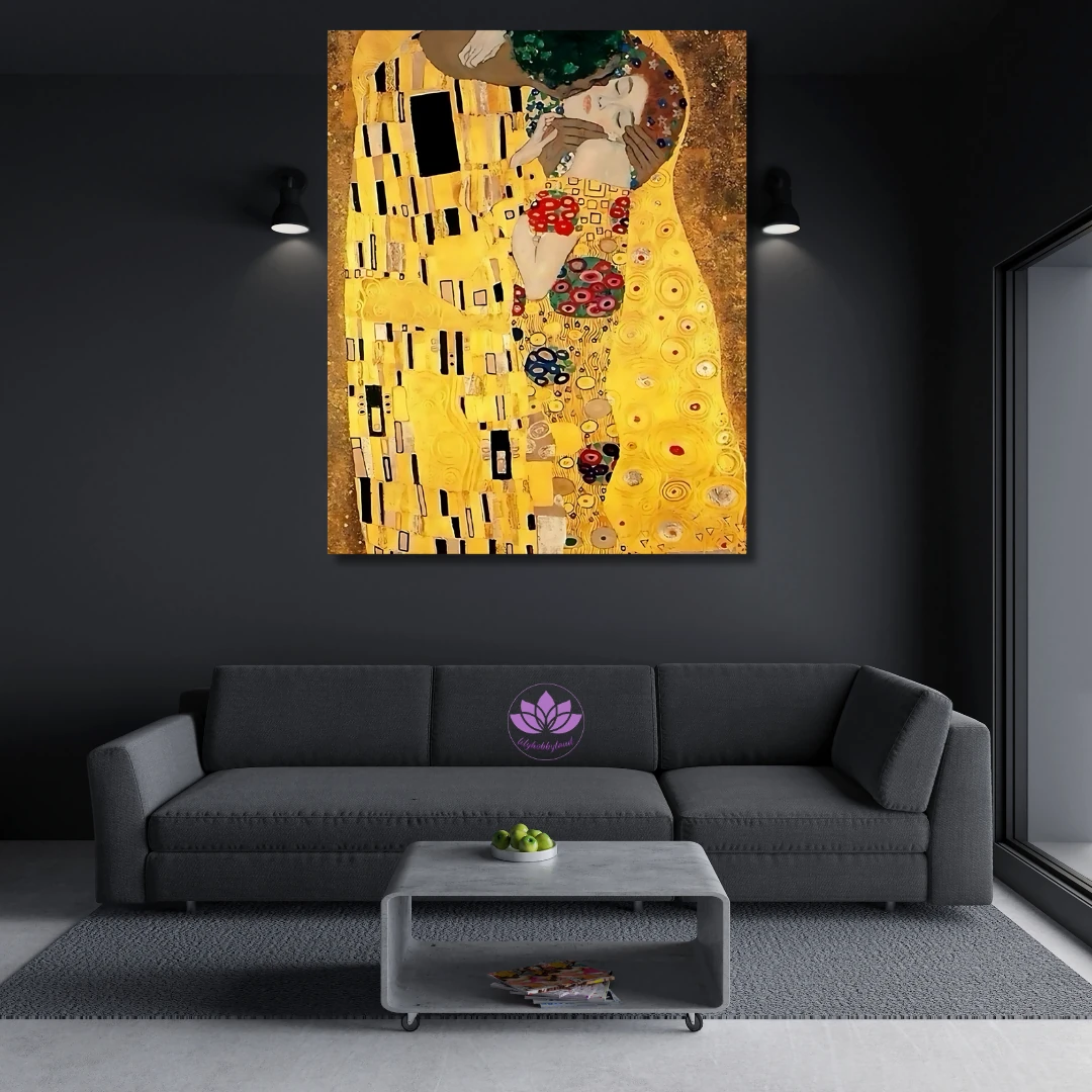 Dünya Klasikleri – Sayılarla Boyama Seti: Gustav Klimt-Öpücük