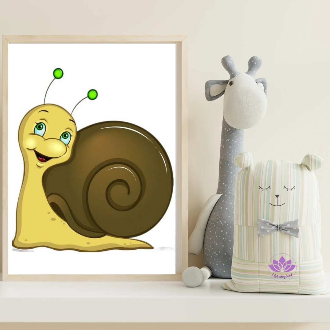 Çocuklar için Renkli Baskılı Sayılarla Boyama Hobi Seti: Saylangoz