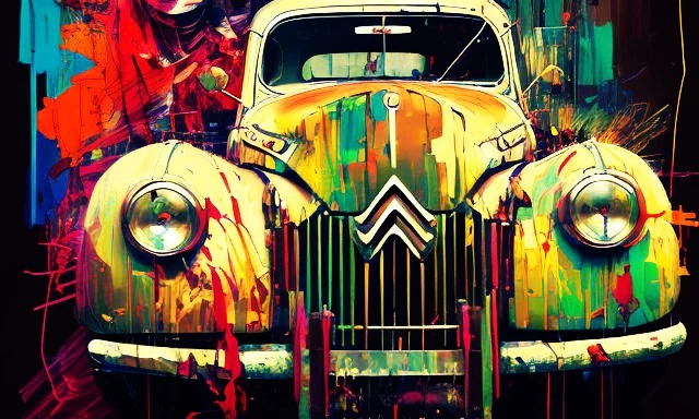 Renkli Baskılı Sayılarla Boyama Hobi Seti: Sarı Araba