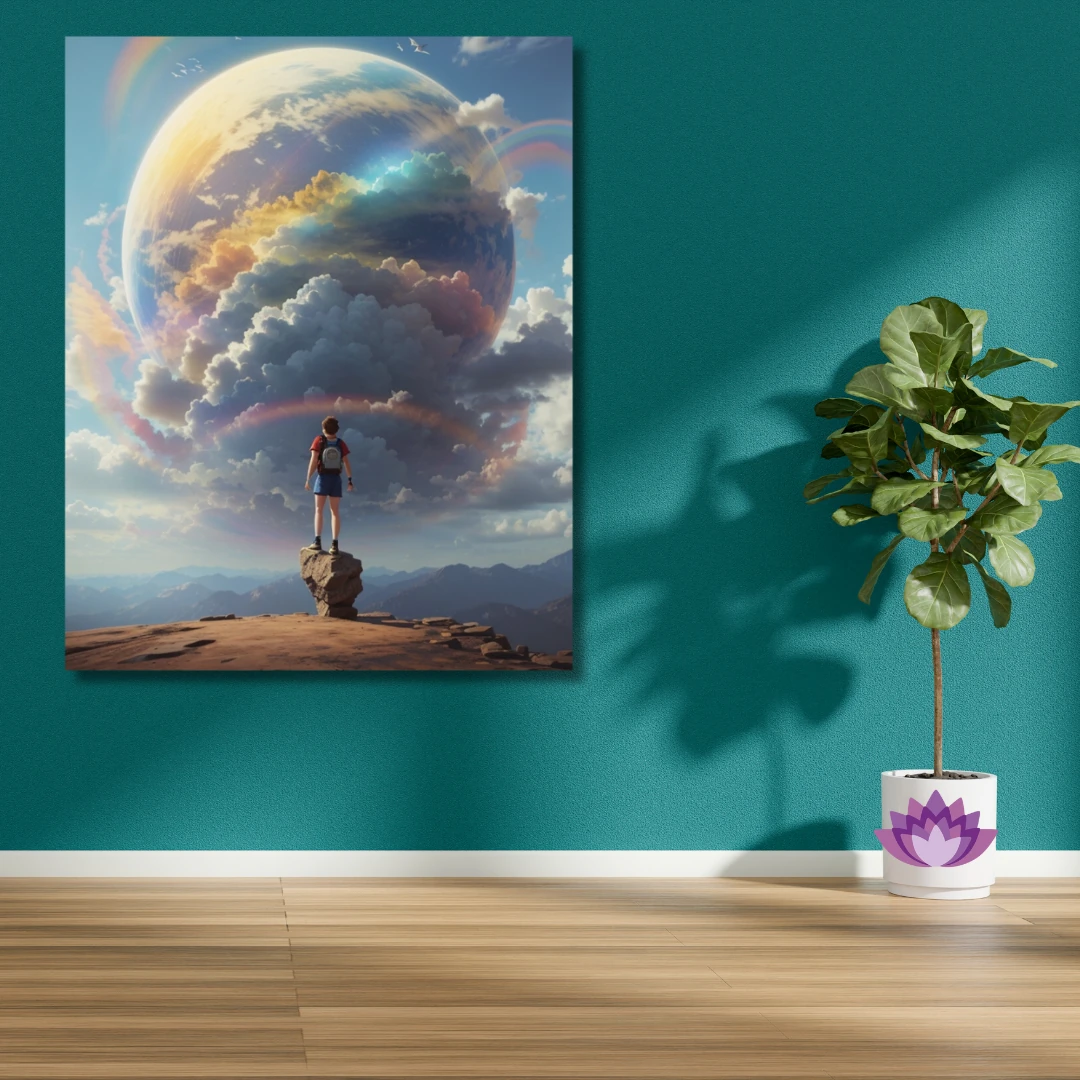 Sayılarla Boyama Hobi Seti Renkli Baskı:  Dünyaya Bakış