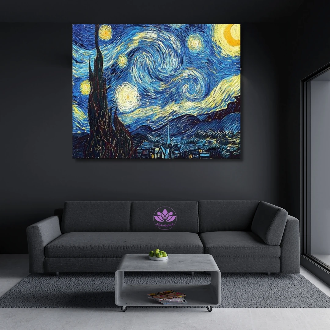 Dünya Klasikleri – Sayılarla Boyama Seti: Van Gogh-Yıldızlı Gece