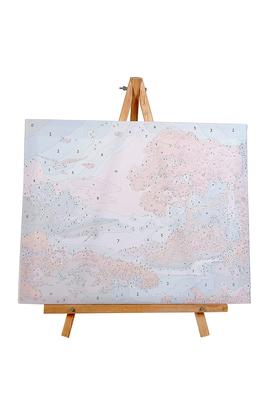 Renkli Baskılı Sayılarla Boyama Hobi Seti: Doğanın Rengi 3