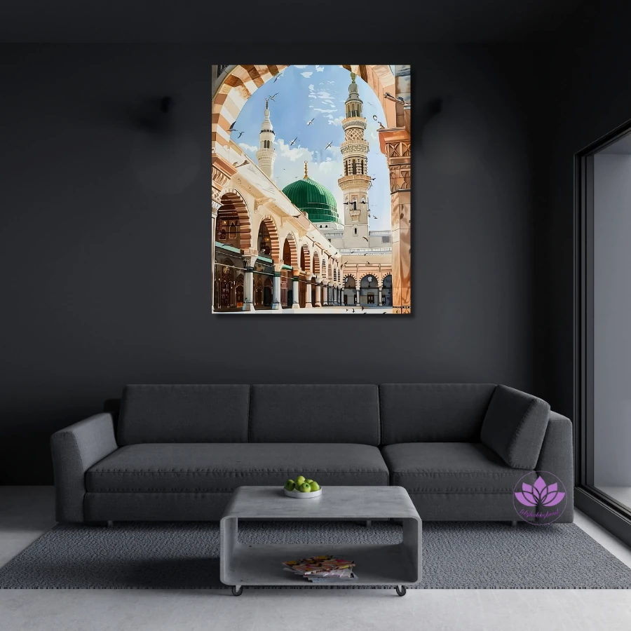 Sayılarla Boyama Seti Kasnağa Gerili İslami Eserler: Medin'enin Işığı