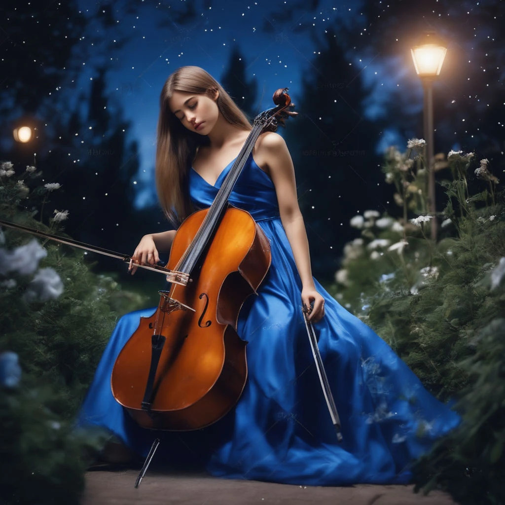 Renkli Baskılı Sayılarla Boyama Hobi Seti:  Müzisyen Kız