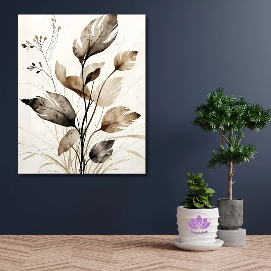 Sayılarla Boyama Hobi Seti: Doğanın Fısıltısı