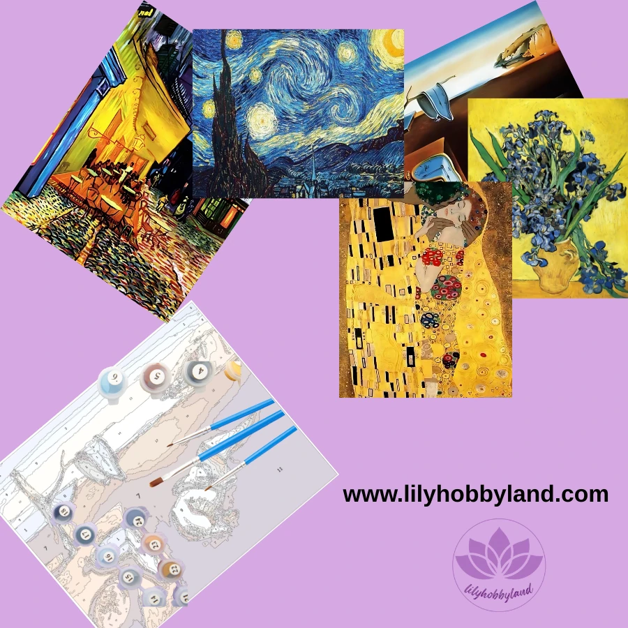 Sayılarla Boyama Hobi Seti Renkli Baskılı: Bakış