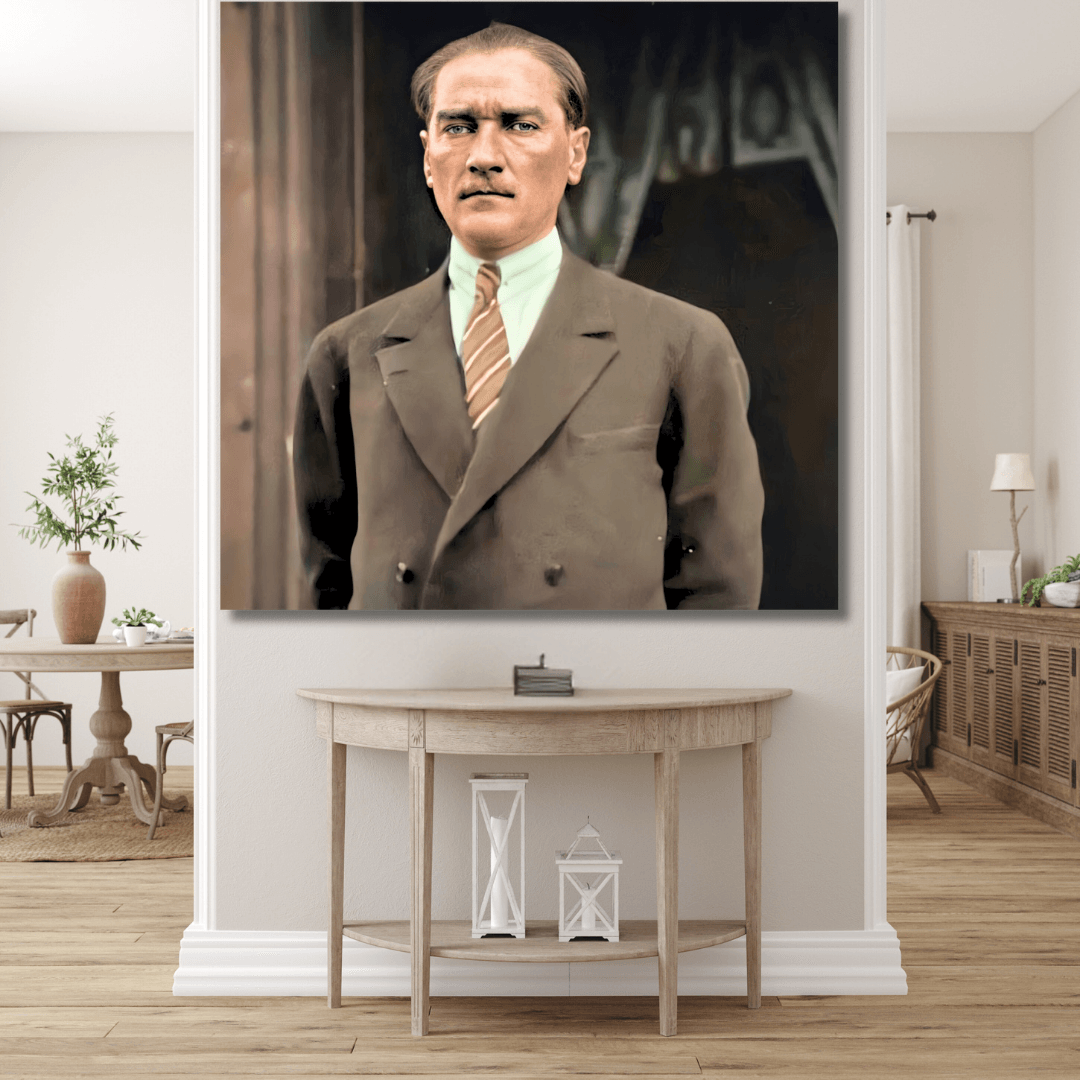 Sayılarla Boyama Hobi Seti Renkli Baskı: Atatürk 2