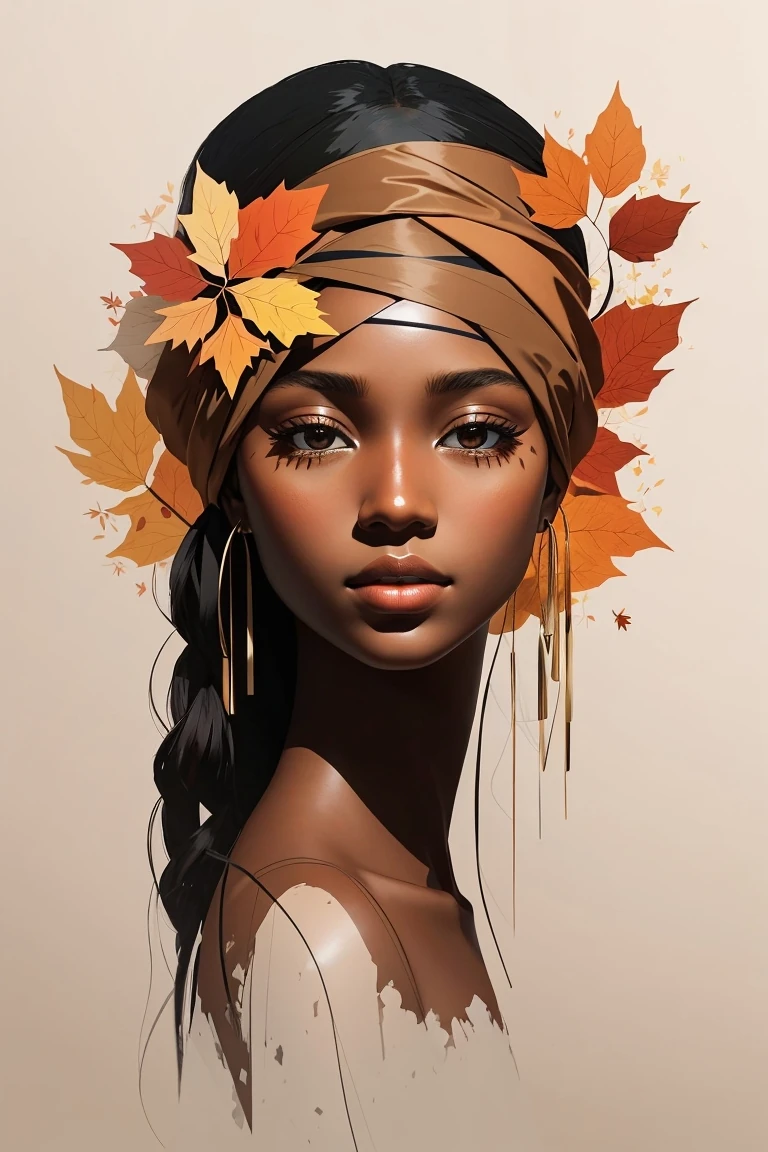 Renkli Baskılı Sayılarla Boyama Hobi Seti: Afrika Güzeli 3