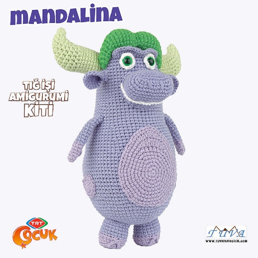 Amigurumi Seti, Mandalina, Amigurumi Oyuncak LAK08