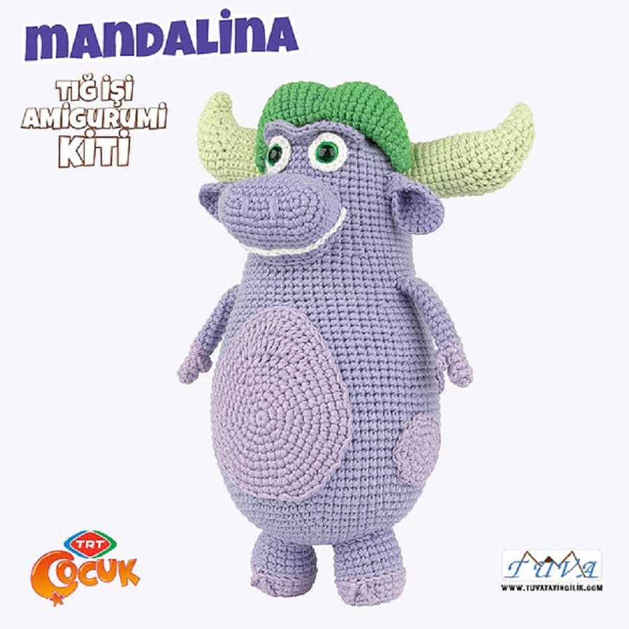 Amigurumi Seti, Mandalina, Amigurumi Oyuncak LAK08