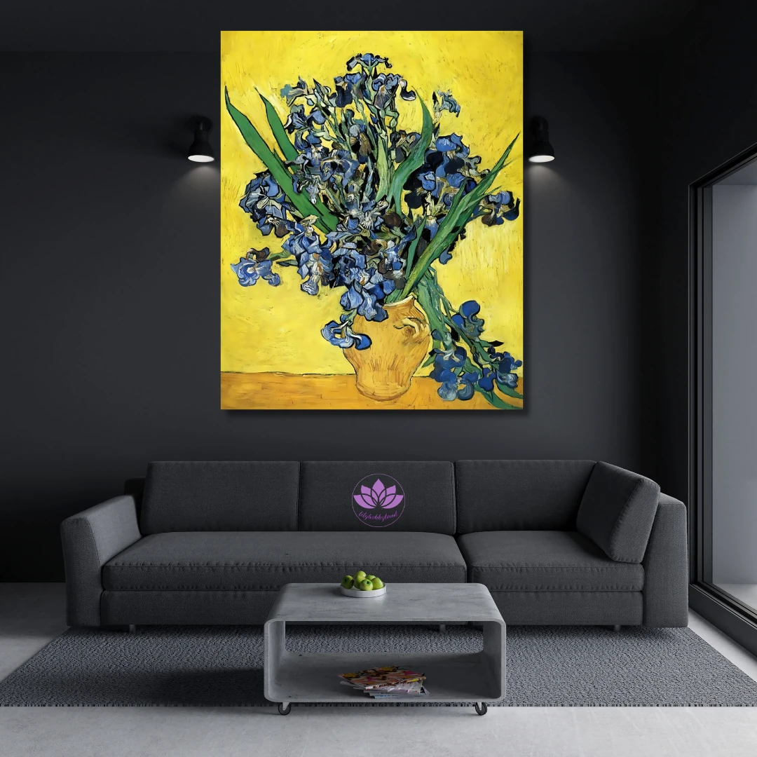 Dünya Klasikleri – Sayılarla Boyama Seti: Van GOGH-Vazoda Süsenler