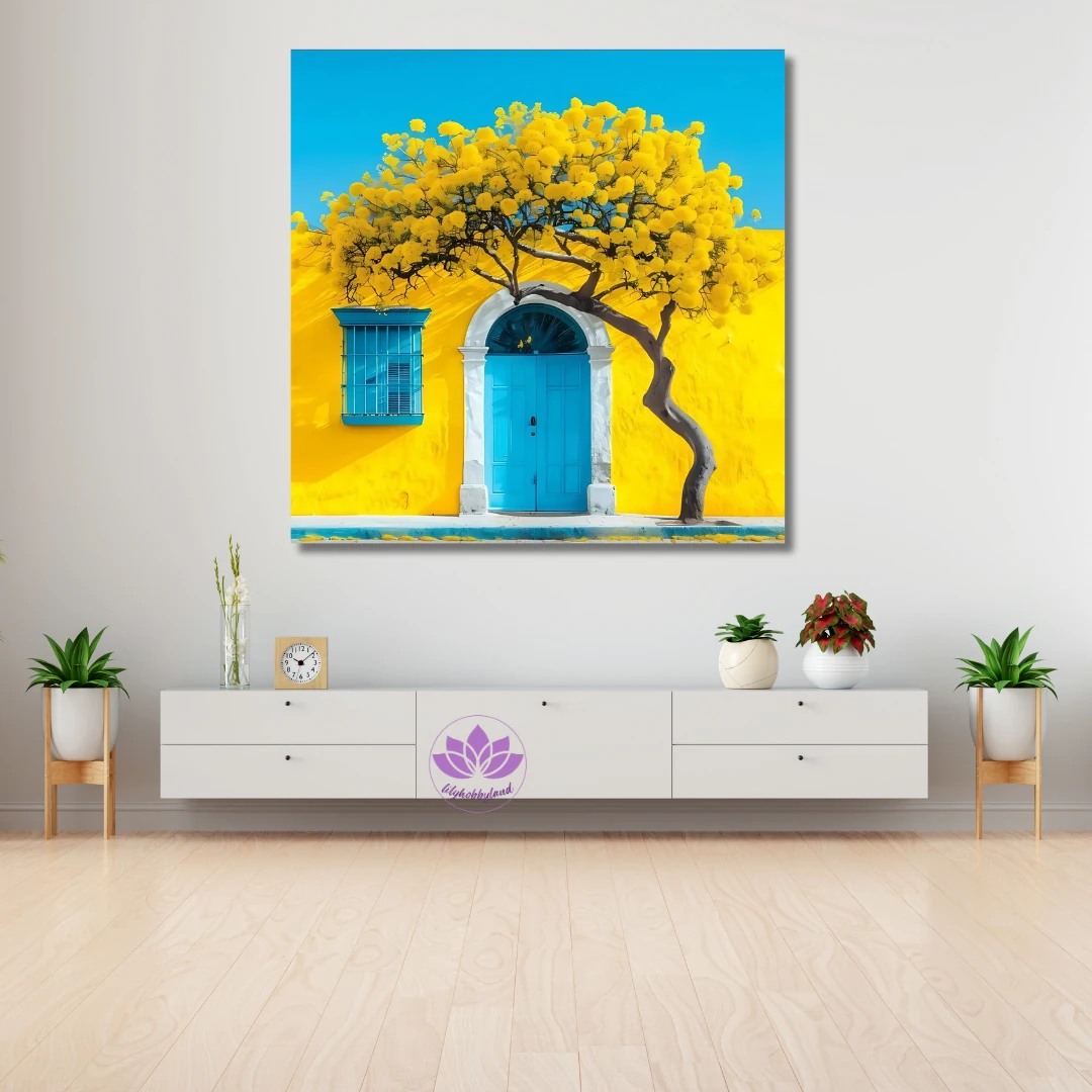 Renkli Baskılı Sayılarla Boyama Hobi Seti: Köy Evi 4