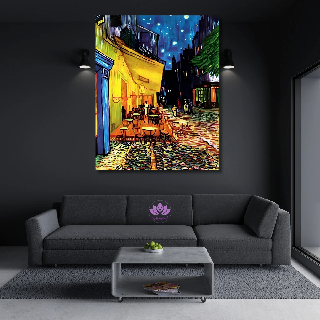 Dünya Klasikleri – Sayılarla Boyama Seti: Van Gogh-Kafe Terasta Gece