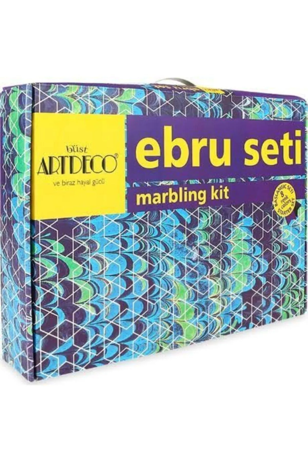 ARTDECO Ebru Başlangıç Seti 8 Renk
