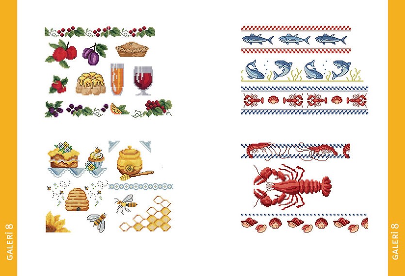 Kanaviçe Motif Serisi 6: Mutfak