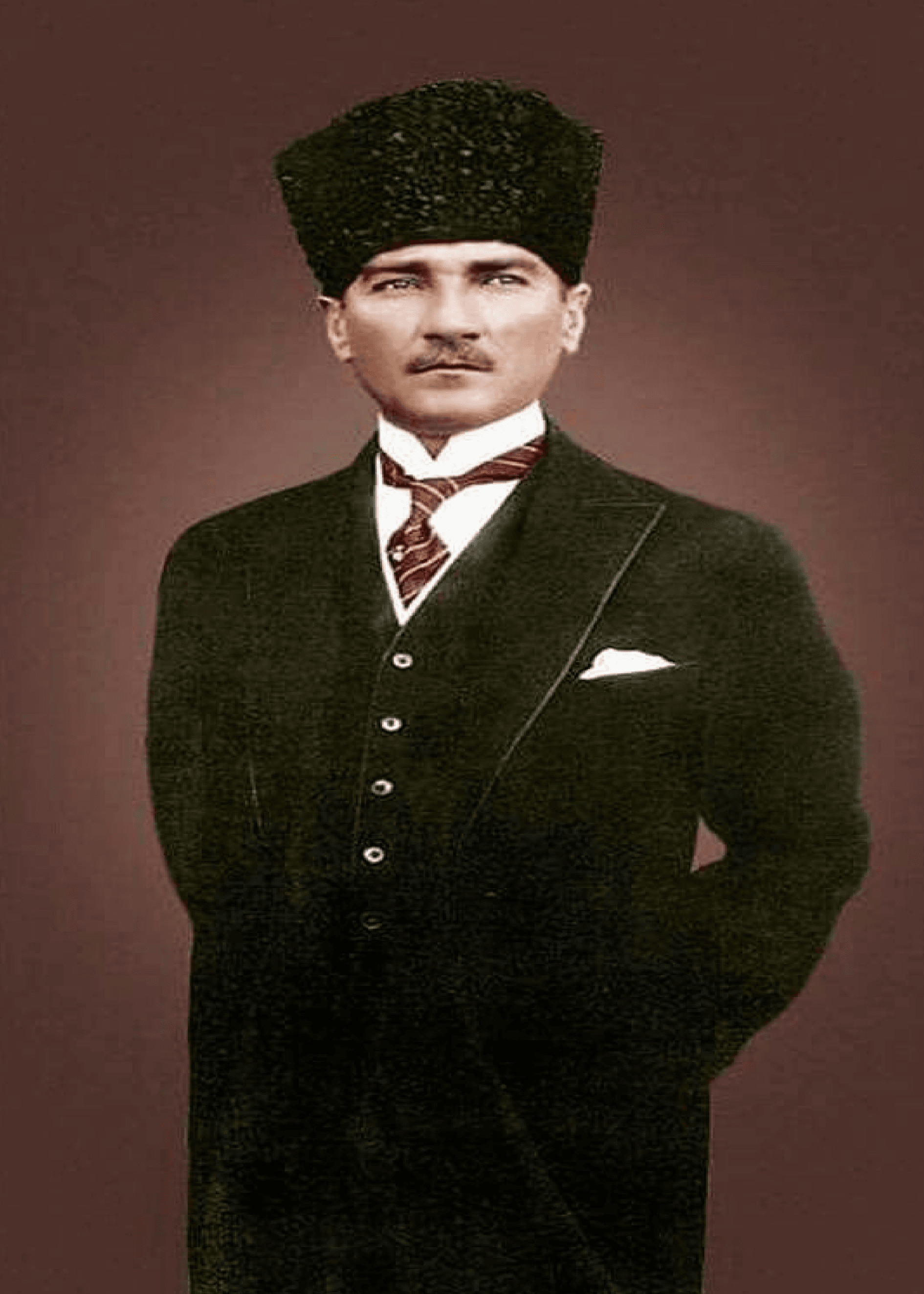 Renkli Baskılı Sayılarla Boyama Hobi Seti:  Atatürk 6