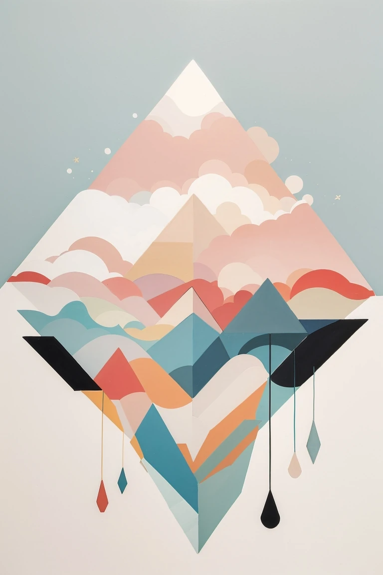 Renkli Baskılı Sayılarla Boyama Hobi Seti: Soyut Resim 10