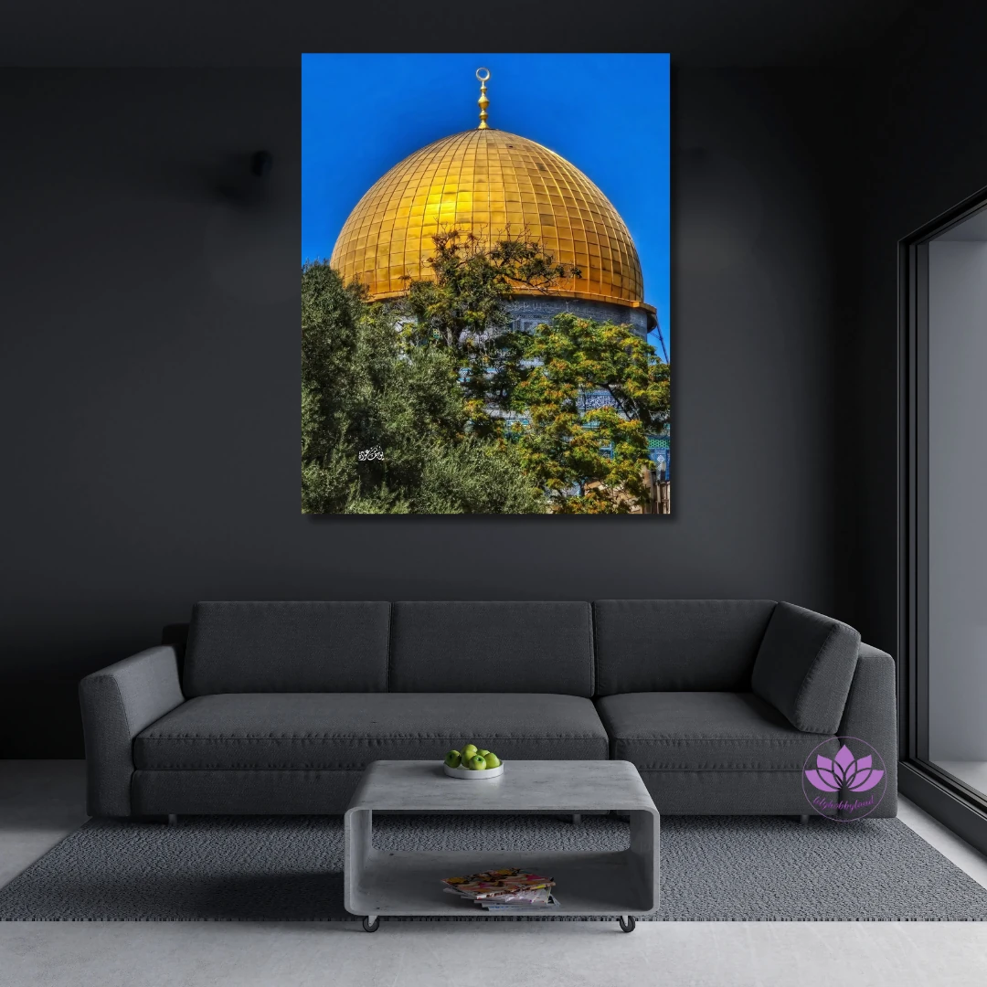 Sayılarla Boyama Seti Kasnağa Gerili İslami Eserler: Mescid-i Aksa 2