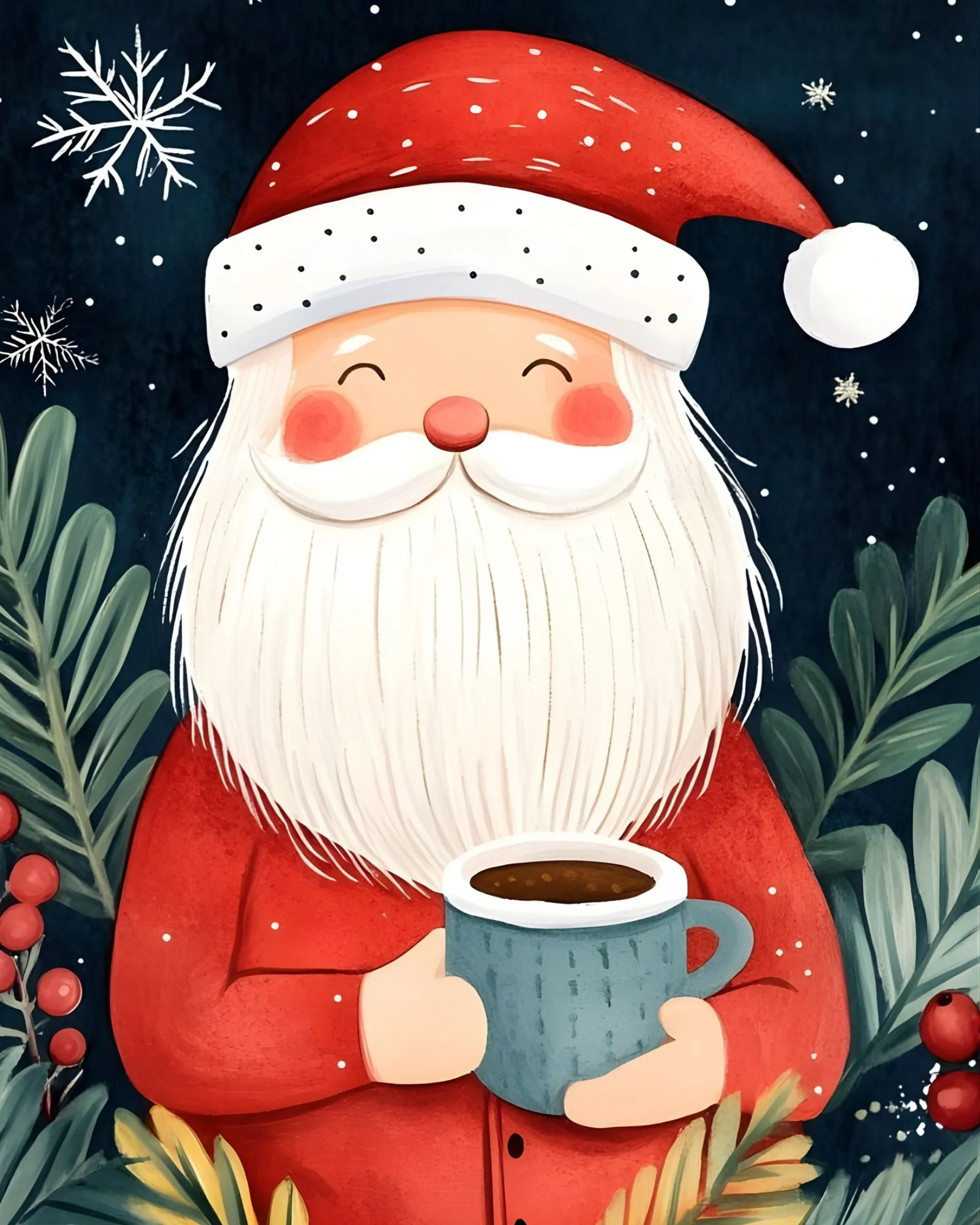  Sayılarla Boyama Seti Yeni Yıl Temalı: Noal Kahve Keyfi