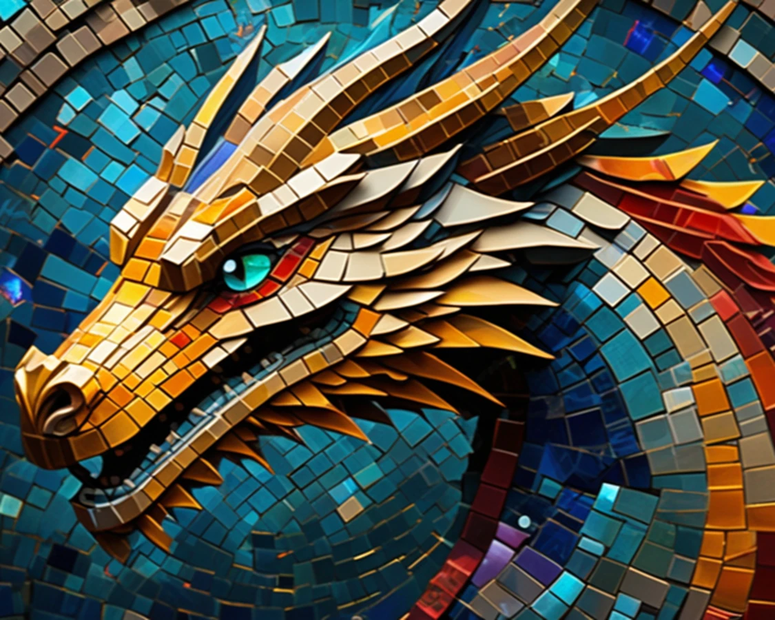 Sayılarla Boyama Hobi Seti Renkli Baskılı: Ejderha