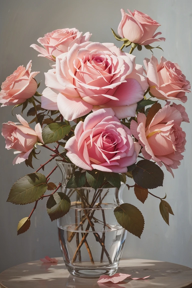 Renkli Baskılı Sayılarla Boyama Hobi Seti: Vazodaki Güller