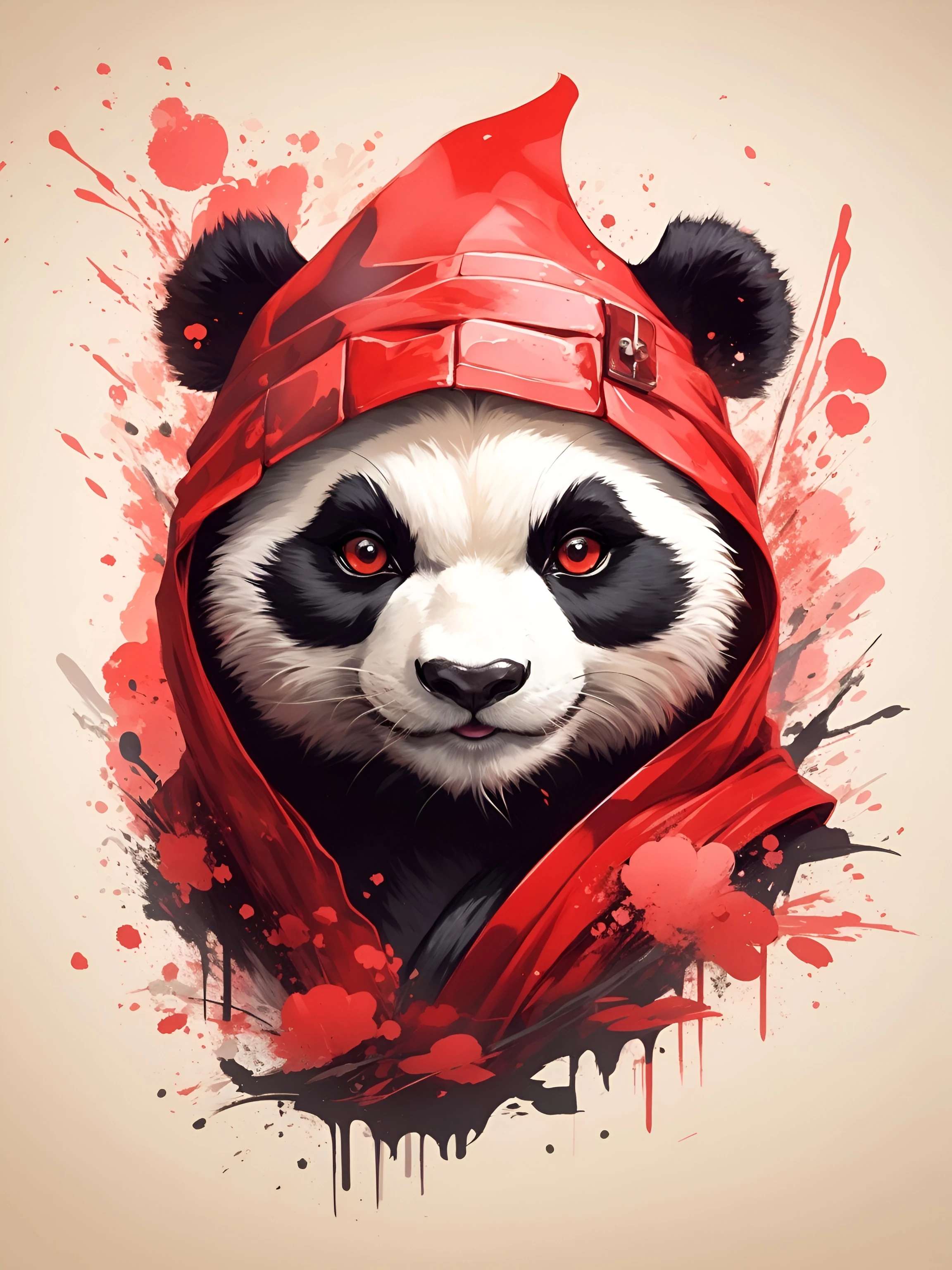 Renkli Baskılı Sayılarla Boyama Hobi Seti: Panda